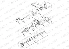 STARTING MOTOR (400) XPRESS 400 W969540 (4935923592E004) | STARTING MOTOR (400) XPRESS 400 W969540 (4935923592E004)