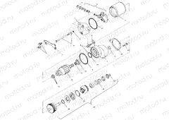 STARTING MOTOR - A02BA38CA (4969936993D03) | STARTING MOTOR - A02BA38CA (4969936993D03)