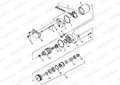 STARTING MOTOR - A99BA25CA (4949574957c011) | STARTING MOTOR - A99BA25CA (4949574957c011)