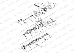 STARTING MOTOR - A99BA38CA (4949534953d003) | STARTING MOTOR - A99BA38CA (4949534953d003)