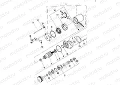 STARTING MOTOR ASSEMBLY 350 2X4 - Update (4919821982040A) | STARTING MOTOR ASSEMBLY 350 2X4 - Update (4919821982040A)