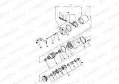 STARTING MOTOR ASSEMBLY 350 4X4 / W928139 (4922832283042A) | STARTING MOTOR ASSEMBLY 350 4X4 / W928139 (4922832283042A)