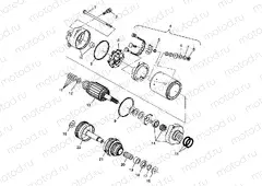 STARTING MOTOR - B984978 (4945834583c009) | STARTING MOTOR - B984978 (4945834583c009)