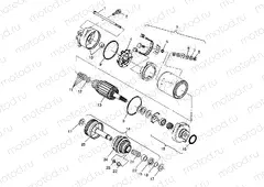 STARTING MOTOR - I984673 (4945164516c008) | STARTING MOTOR - I984673 (4945164516c008)