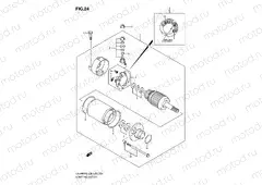STARTING MOTOR (MODEL K9)