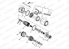 STARTING MOTOR SLT 780 B964588 and Intl. SLT 780 I964588 (4935683568C007) | STARTING MOTOR SLT 780 B964588 and Intl. SLT 780 I964588 (4935683568C007)