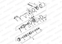 STARTING MOTOR Sport 400L W98BA38C (4947234723D003) | STARTING MOTOR Sport 400L W98BA38C (4947234723D003)
