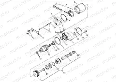 STARTING MOTOR (SPORT) Sport 400L W97BA38C (4940124012D008) | STARTING MOTOR (SPORT) Sport 400L W97BA38C (4940124012D008)