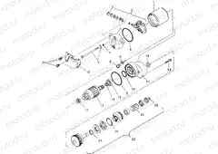 STARTING MOTOR Trail Boss W968527 (4935883588C010) | STARTING MOTOR Trail Boss W968527 (4935883588C010)