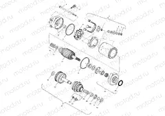 STARTING MOTOR - W005099I (4955775577C010) | STARTING MOTOR - W005099I (4955775577C010)