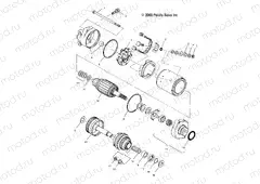 STARTING MOTOR - W045098CA/IA (4990459045C06) | STARTING MOTOR - W045098CA/IA (4990459045C06)
