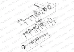 STARTING MOTOR - W98BC38C (4947254725d007) | STARTING MOTOR - W98BC38C (4947254725d007)
