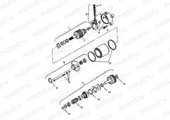 STARTING MOTOR - W98BC50A (4944994499d013) | STARTING MOTOR - W98BC50A (4944994499d013)