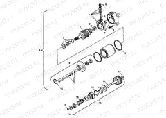 STARTING MOTOR - W98CH50A(C)(D)(E)(F) (4950135013e005) | STARTING MOTOR - W98CH50A(C)(D)(E)(F) (4950135013e005)