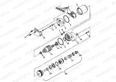 STARTING MOTOR XPLORER 300 W98CC28C (4945264526D003) | STARTING MOTOR XPLORER 300 W98CC28C (4945264526D003)