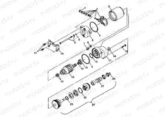 STARTING MOTOR XPRESS 300 W98CA28C (4945364536C013) | STARTING MOTOR XPRESS 300 W98CA28C (4945364536C013)