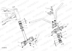 STEERING ASSEMBLY [MOD:SCR800DK]