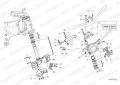 STEERING ASSEMBLY [MOD:SFV4 S;XST:ROK]