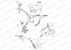 STEERING ASSEMBLY  SLX 780 B954287 (4933953395A014) | STEERING ASSEMBLY  SLX 780 B954287 (4933953395A014)