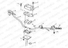 STEERING-HANDELBAR 4X4 250 W938127 (4924042404016A) | STEERING-HANDELBAR 4X4 250 W938127 (4924042404016A)