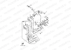 Steering handle. Cable
