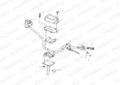 STEERING - HANDLEBAR - A00AA32AB (4960076007B007) | STEERING - HANDLEBAR - A00AA32AB (4960076007B007)