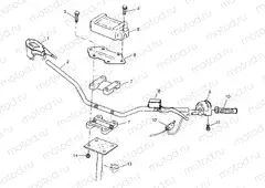 STEERING - HANDLEBAR Trail Boss W968527 (4935883588B004) | STEERING - HANDLEBAR Trail Boss W968527 (4935883588B004)