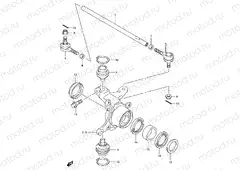 STEERING KNUCKLE (MODEL K3/K4)