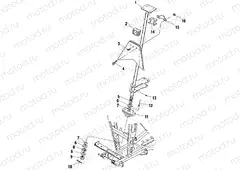 STEERING POST - A00CH50AA (4954805480B013) | STEERING POST - A00CH50AA (4954805480B013)