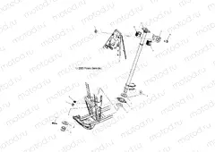 STEERING POST - A04CD32AA/AB/AC/FB (4986268626B14) | STEERING POST - A04CD32AA/AB/AC/FB (4986268626B14)