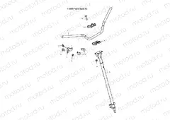 STEERING POST - A04GJ50AA/AB/AC/AD (4986168616B02) | STEERING POST - A04GJ50AA/AB/AC/AD (4986168616B02)