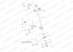 STEERING POST and LOCK - A07MH76FA (49ATVSTEERING075EFIIN) | STEERING POST and LOCK - A07MH76FA (49ATVSTEERING075EFIIN)
