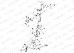 STEERING POST ASSEMBLY SWEDISH 4x4 400L S948140 (4926912691B009) | STEERING POST ASSEMBLY SWEDISH 4x4 400L S948140 (4926912691B009)