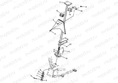 STEERING POST Sport 400L W98BA38C (4947234723B007) | STEERING POST Sport 400L W98BA38C (4947234723B007)