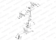 STEERING POST Trail Boss W97AA25C (4940574057B008) | STEERING POST Trail Boss W97AA25C (4940574057B008)