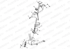 STEERING POST XPLORER 400L W98CC38C (4945414541B010) | STEERING POST XPLORER 400L W98CC38C (4945414541B010)