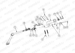 STEERING | STEERING, COLUMN, TILT - e2/e4/e6/eS/eL/eLXD (49GEMSTEER11COLUMNTILT)