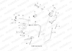 STEERING | STEERING, CONTROLS and INDICATOR - A09GJ52AA (49ATVCONTROLS09OUT450)