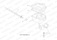 STEERING | STEERING, CONTROLS and THROTTLE - A09BA50FA (49ATVCONTROLS08SCRAM2X4)