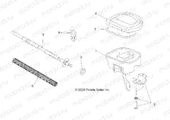 STEERING | STEERING, CONTROLS and THROTTLE - A13DH50AX/AZ (49ATVCONTROLS10SPTRG500)