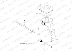 STEERING | STEERING, CONTROLS, THROTTLE ASM. and CABLE - A13ZN8EAD/K/L/T (49ATVCONTROLS09SPXP550)