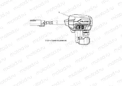 STEERING | STEERING, CONTROLS, THROTTLE ASM. and CABLE - A15SWE57FA (49ATVCONTROLS15X2EU)