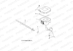 STEERING | STEERING, CONTROLS, THROTTLE ASM. and CABLE - A15SXE95FK (49ATVCONTROLS15850SP)