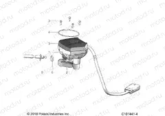 STEERING | STEERING, CONTROLS, THROTTLE ASM. and CABLE - A19SXA85B1/B4/SXE85BC/B9/ZBJ (C101441-4)