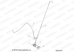 STEERING | STEERING, CONTROLS, THROTTLE ASM. and CABLE - A20SXN85A8 (C0210107)