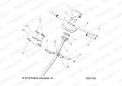 STEERING | STEERING, H-BAR, STEERING POST, GRIPS - S20CEE5BSL (C601106)