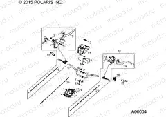 STEERING | STEERING, HANDLEBAR - A16YAF11AA (A00004)