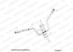 STEERING | STEERING, HANDLEBAR - A21SYE95AD/CAD (C102263-1)