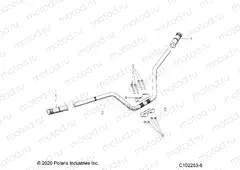 STEERING | STEERING, HANDLEBAR - A22SVA85A3 (C102263-8)