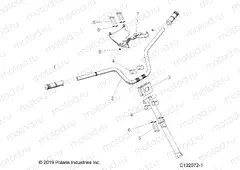 STEERING | STEERING, HANDLEBAR and CLAMPS - A20SGE95AK (C102072-1)